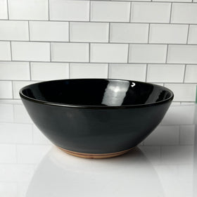 Medium Serving Bowl, Black Magic