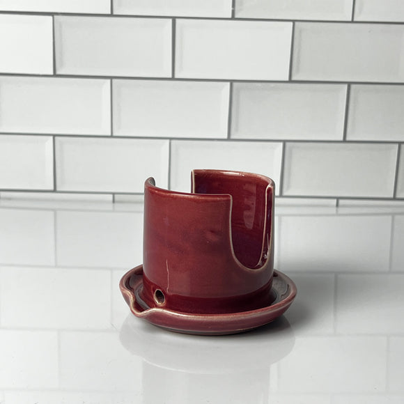 Bar Soap Holder, Fig Pink
