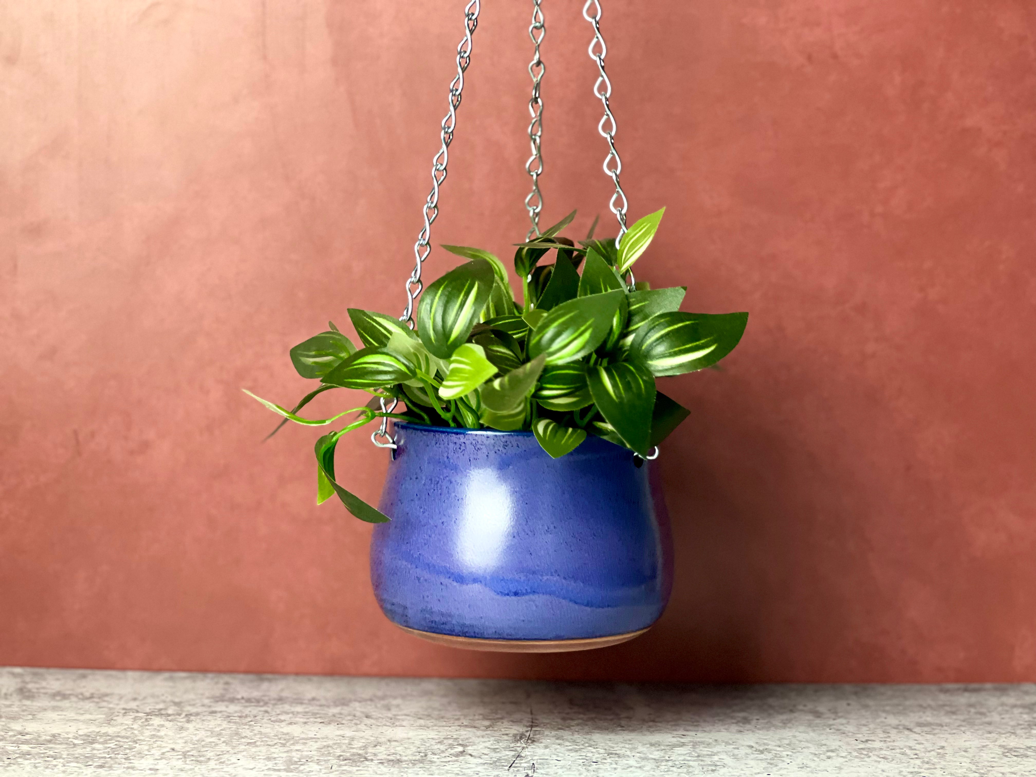 hanging pottery planter Hanging Planter
